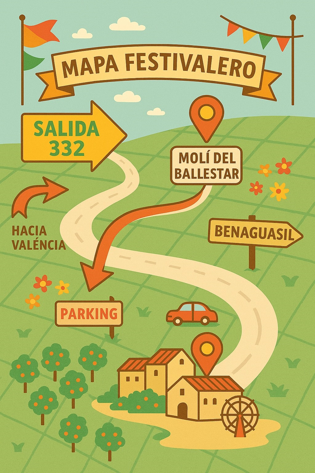 Como llegar / Mapa